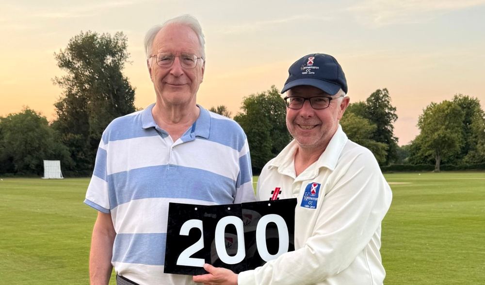 Sean Shannon and Julian Russ at Brasenose, 7 July 2026
